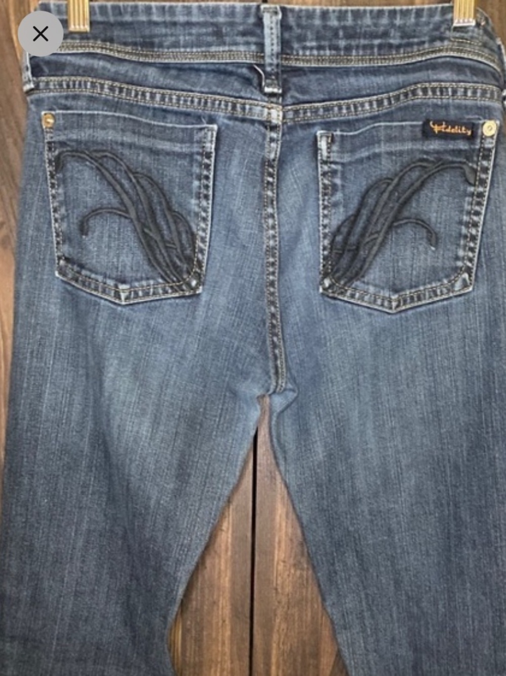 Women's Fidelity Low Waste Flared Jeans -